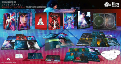 GHOST IN THE SHELL [4K + 3D + 2D] Blu-ray STEELBOOK [FILMARENA] DOUBLE LENTICULAR <LOW #039/500>