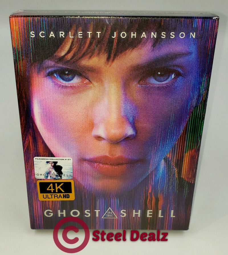 GHOST IN THE SHELL [4K + 3D + 2D] Blu-ray STEELBOOK [FILMARENA] DOUBLE LENTICULAR <LOW 