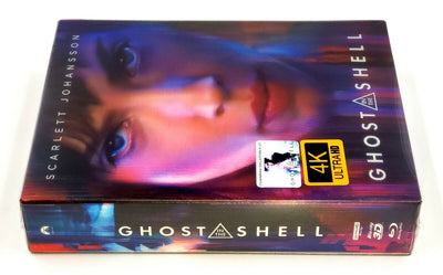 GHOST IN THE SHELL [4K + 3D + 2D] Blu-ray STEELBOOK [FILMARENA] DOUBLE LENTICULAR <LOW #039/500>