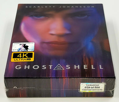 GHOST IN THE SHELL [4K + 3D + 2D] Blu-ray STEELBOOK [FILMARENA] DOUBLE LENTICULAR <LOW #039/500>