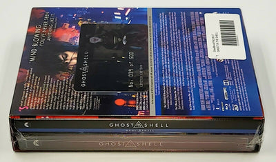 GHOST IN THE SHELL [4K + 3D + 2D] Blu-ray STEELBOOK [FILMARENA] DOUBLE LENTICULAR <LOW #039/500>