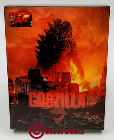 GODZILLA (2014) [2D + 3D] Blu-ray STEELBOOK [FILMARENA] XL DOUBLE LENTICULAR