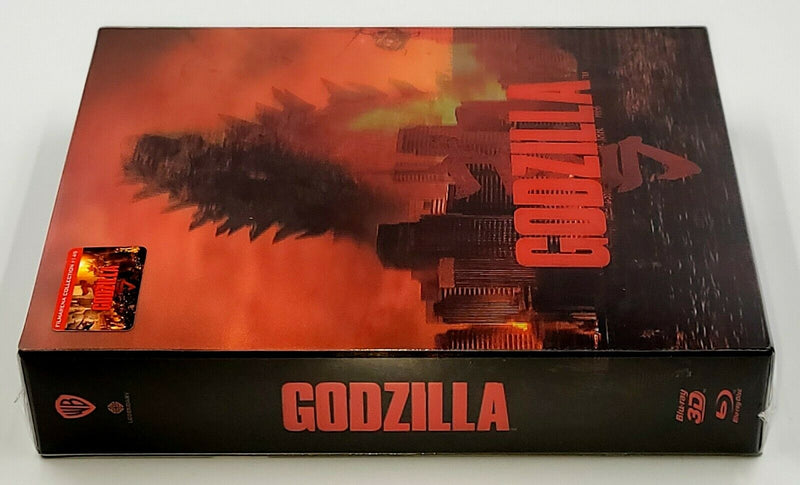 GODZILLA (2014) [2D + 3D] Blu-ray STEELBOOK [FILMARENA] XL DOUBLE LENTICULAR