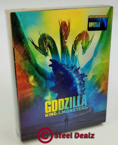 GODZILLA: KING OF THE MONSTERS [2D+3D] Blu-ray STEELBOOK [FILMARENA] XL DOUBLE LENTICULAR <#043/500>