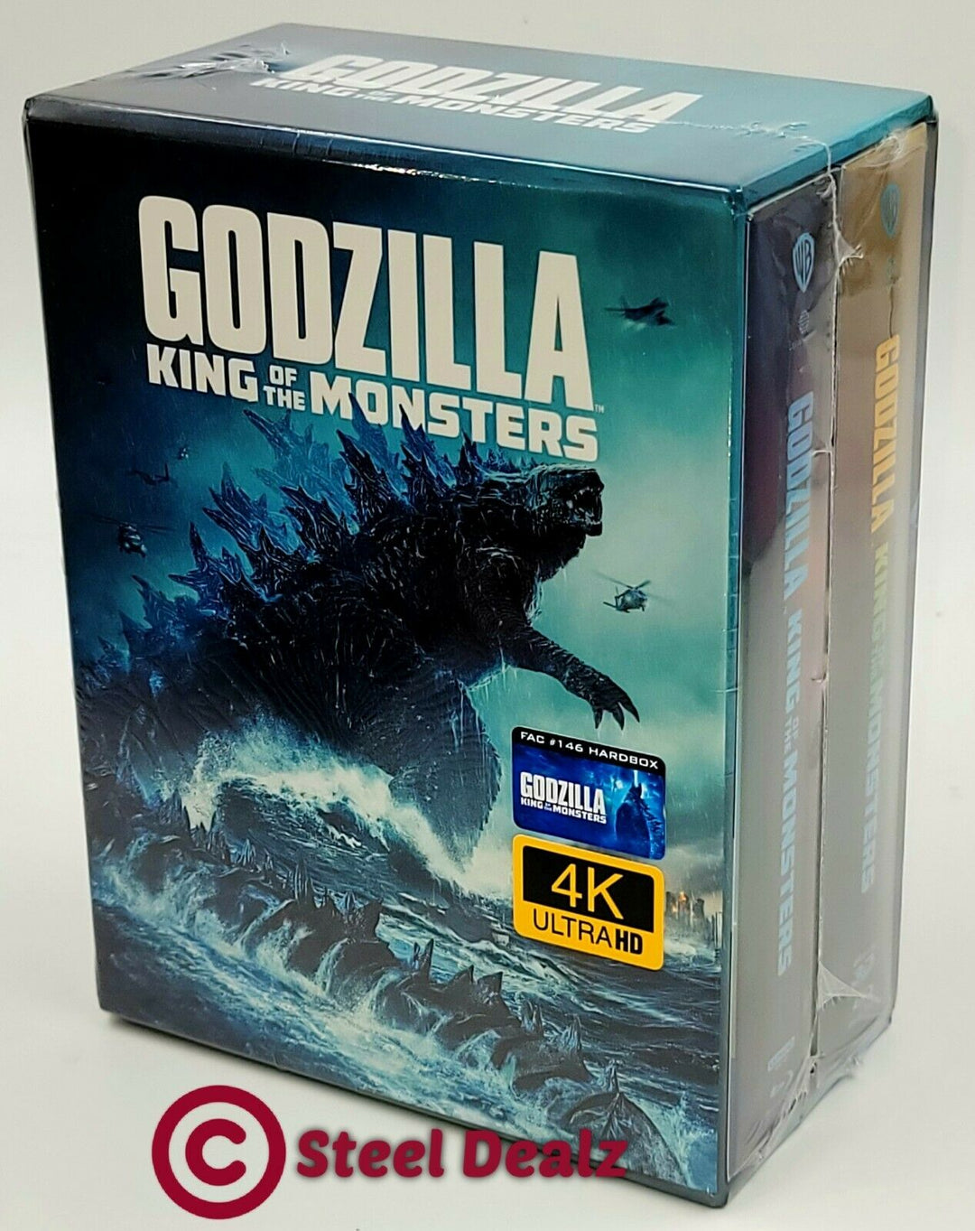 godzilla king of the monsters steelbook GODZILLA: KING OF THE MONSTERS [4K + 3D + 2D] Blu-ray STEELBOOK SET [F –  Infinite Steel Dealz