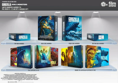 GODZILLA: KING OF THE MONSTERS [4K + 3D + 2D] Blu-ray STEELBOOK SET [FILMARENA] HARDBOX <LOW #039/500>