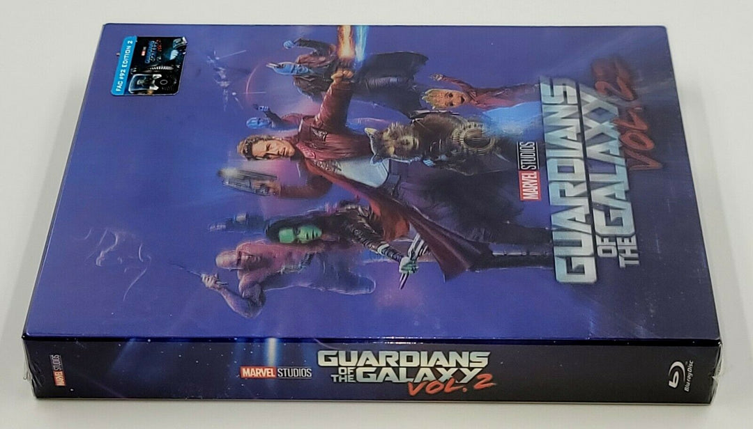 Guardians of the Galaxy Novamedia Lenticular 2D + 3D outlet Blu-ray Steelbook Sealed