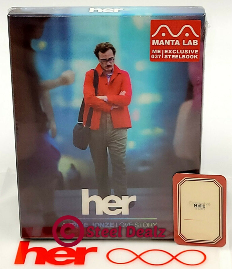 HER BLU-RAY STEELBOOK [MANTA LAB] DOUBLE LENTICULAR