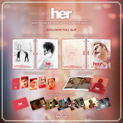 HER Blu-ray STEELBOOK [MANTA LAB] FULLSLIP <#394/1000>