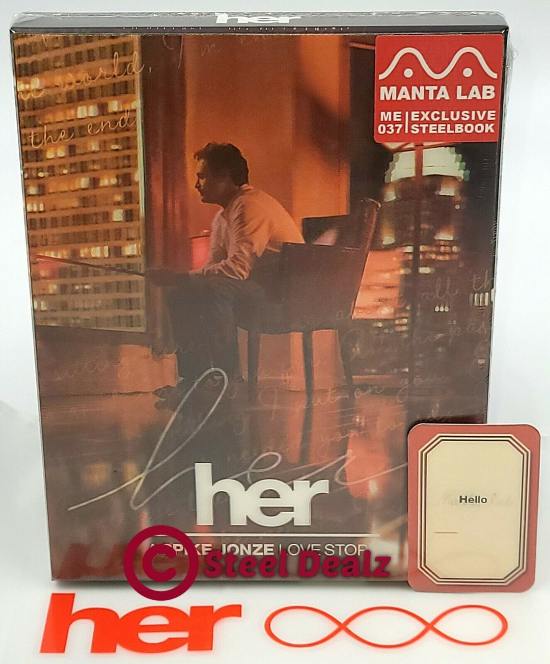 Her Manta Lab Lenticular Blu-ray top Steelbook NEW