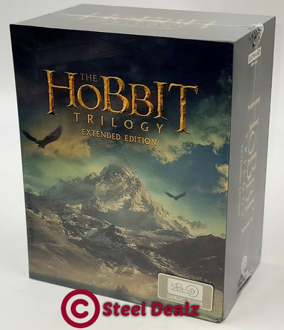 THE HOBBIT TRILOGY 4K UHD Blu-ray STEELBOOK BOXSET [HDZETA] 1-CLICK EDITION *PLEASE READ DESCRIPTION*