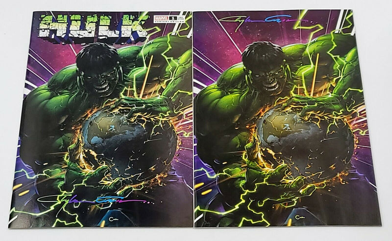 HULK 1 (CLAYTON CRAIN VIRGIN / TRADE DRESS SET) INFINITY SIGNATURE