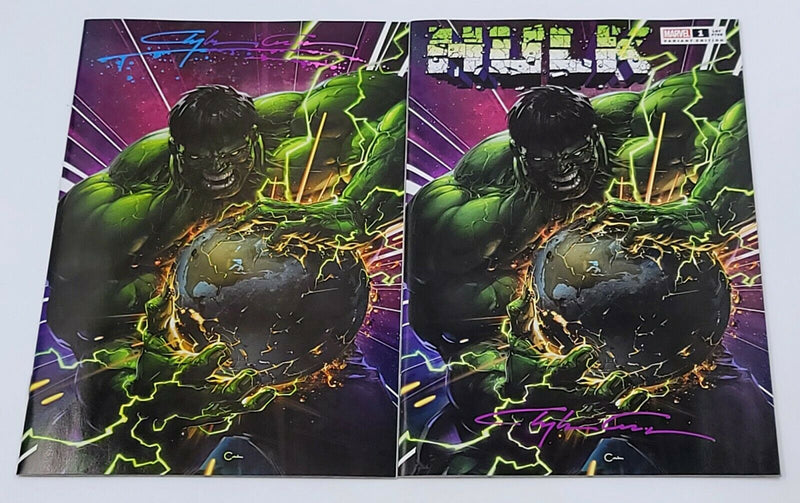 HULK 1 (CLAYTON CRAIN VIRGIN / TRADE DRESS SET) COTTON CANDY MURDER SIGNATURE