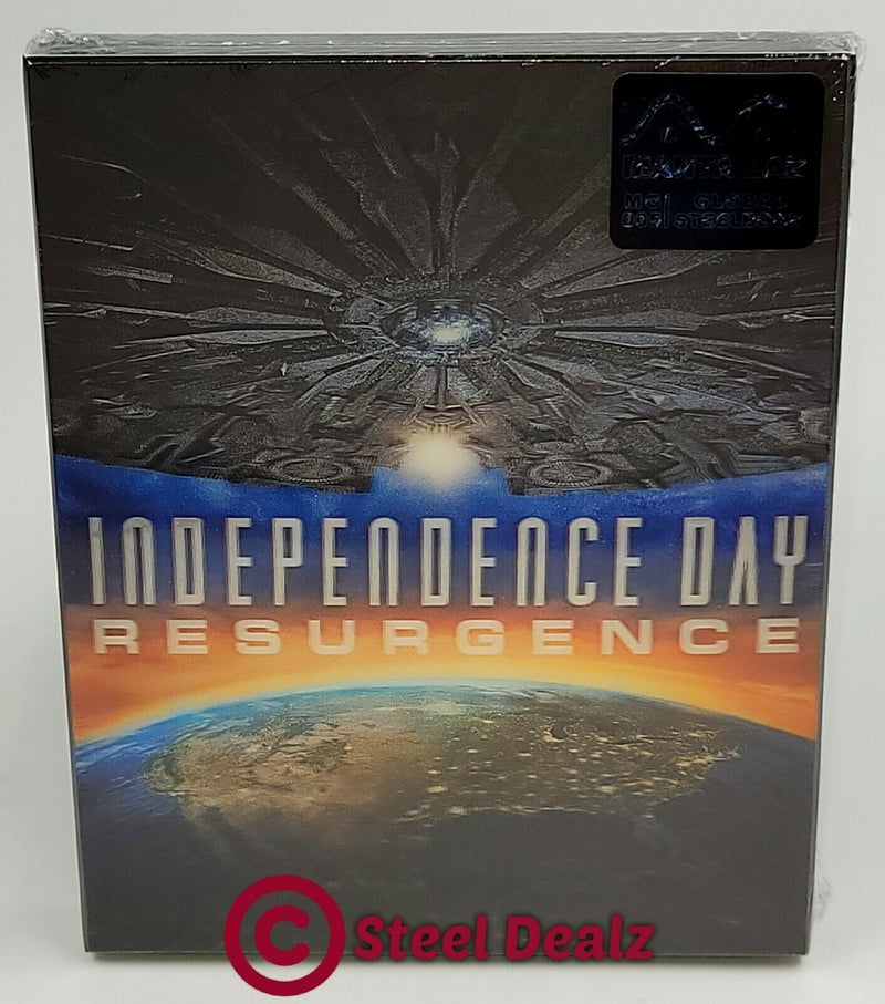 INDEPENDENCE DAY RESURGENCE [2D + 3D] Blu-ray STEELBOOK [MANTA LAB] LENTICULAR