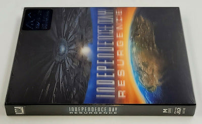 INDEPENDENCE DAY RESURGENCE [2D + 3D] Blu-ray STEELBOOK [MANTA LAB] LENTICULAR