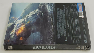 INDEPENDENCE DAY RESURGENCE [2D + 3D] Blu-ray STEELBOOK [MANTA LAB] LENTICULAR