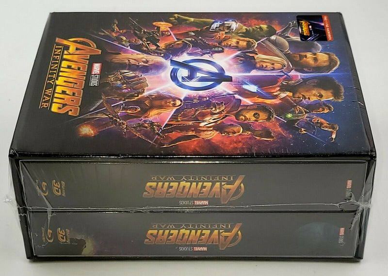 AVENGERS INFINITY WAR [2D + 3D] Blu-ray STEELBOOK SET [FILMARENA] HARDBOX