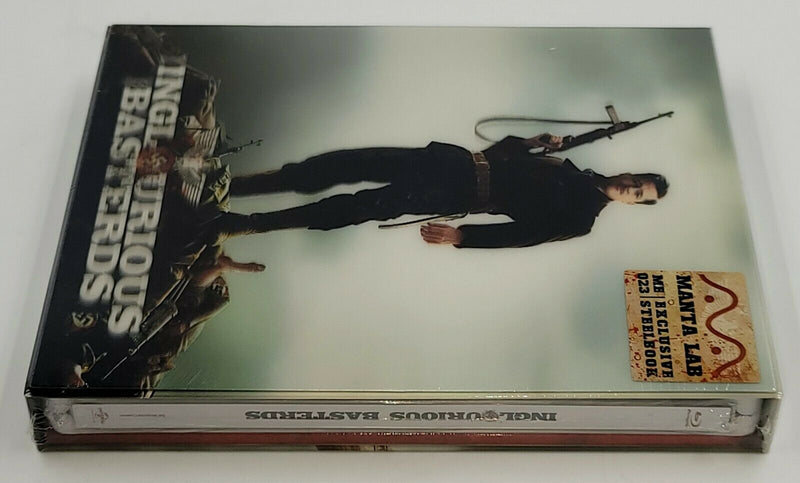 INGLOURIOUS BASTERDS Blu-ray STEELBOOK [MANTA LAB] LENTICULAR **PLEASE READ DESCRIPTION**