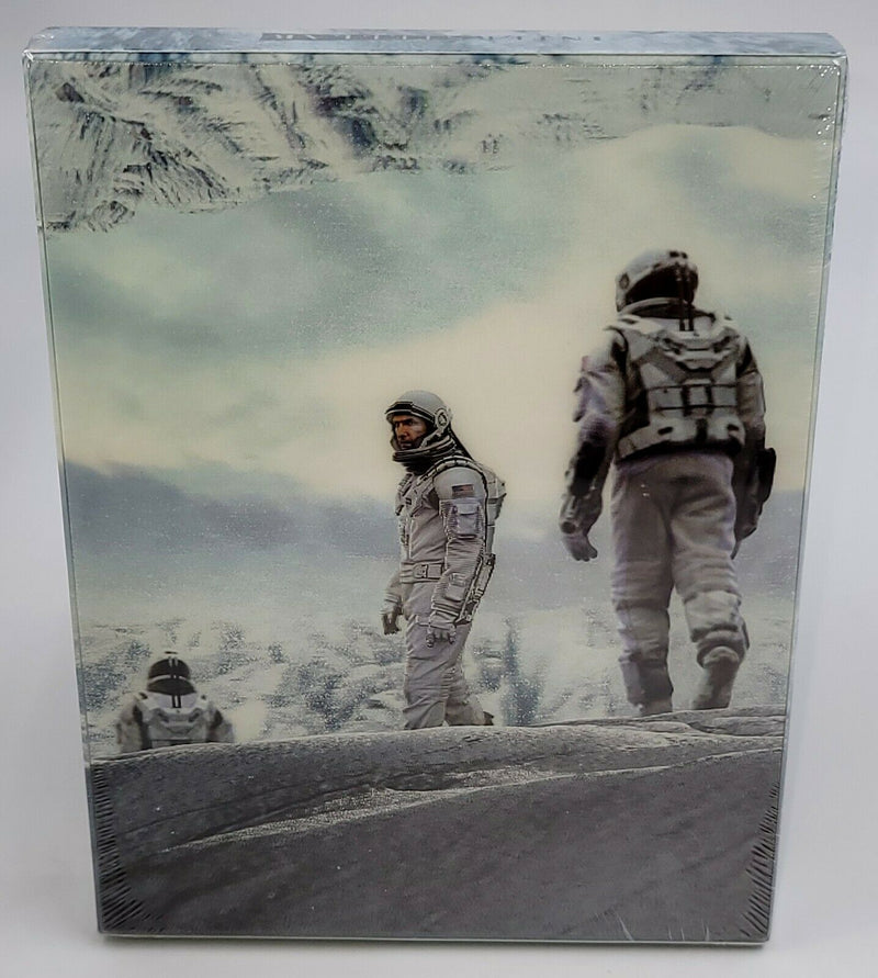 INTERSTELLAR [4K UHD + 2D] Blu-ray STEELBOOK [MANTA LAB] DOUBLE LENTICULAR