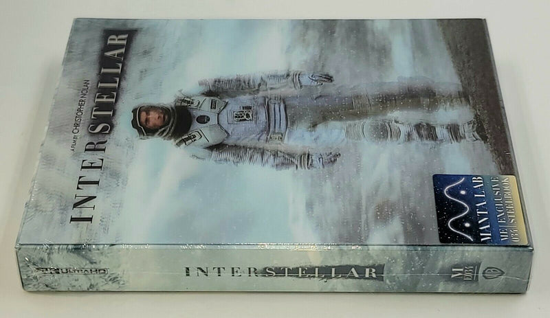 INTERSTELLAR [4K UHD + 2D] Blu-ray STEELBOOK [MANTA LAB] DOUBLE LENTICULAR