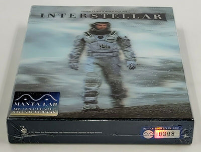 INTERSTELLAR [4K UHD + 2D] Blu-ray STEELBOOK [MANTA LAB] DOUBLE LENTICULAR