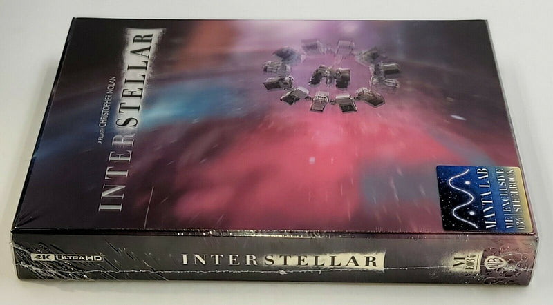 INTERSTELLAR [4K UHD + 2D] Blu-ray STEELBOOK [MANTA LAB] LENTICULAR