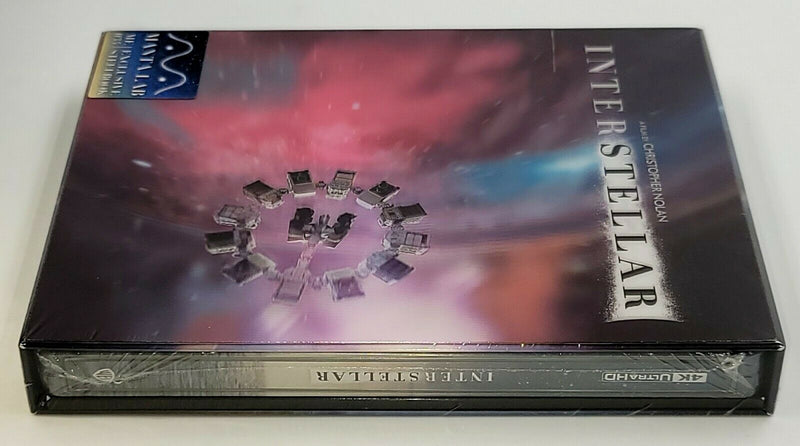 INTERSTELLAR [4K UHD + 2D] Blu-ray STEELBOOK [MANTA LAB] LENTICULAR