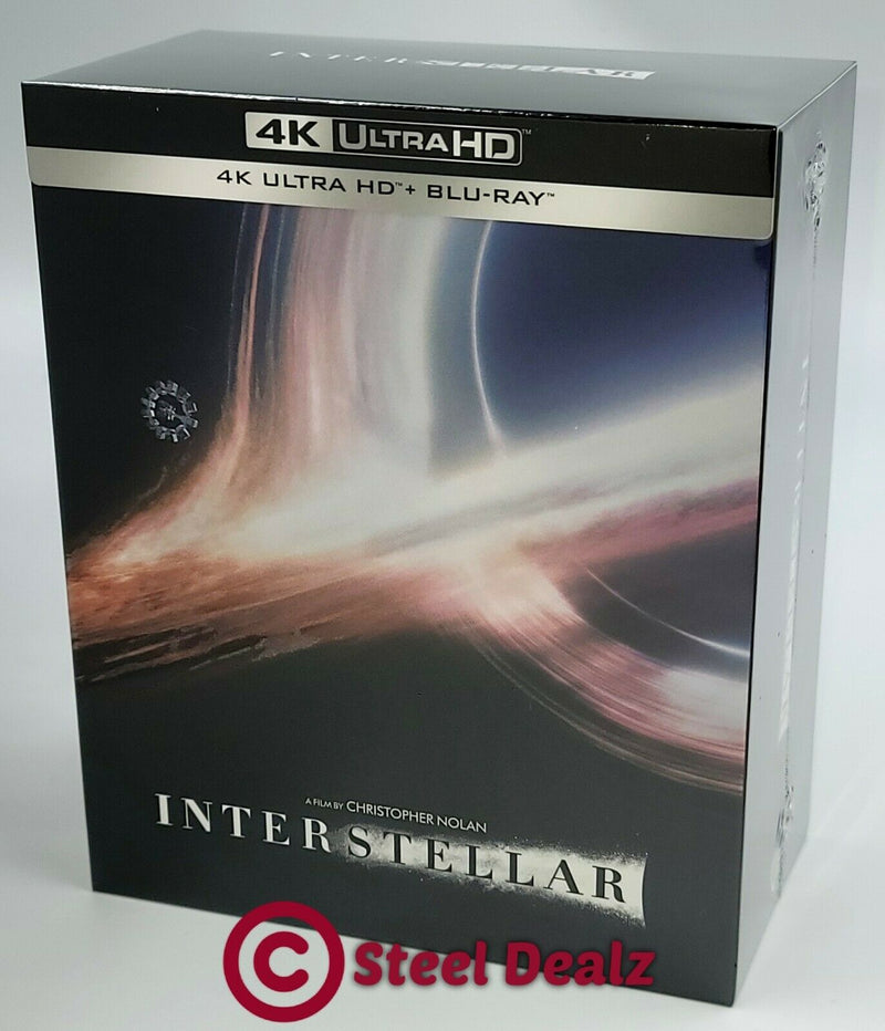 INTERSTELLAR [4K UHD + 2D] Blu-ray STEELBOOK BOXSET [MANTA LAB] 1-CLICK EDITION