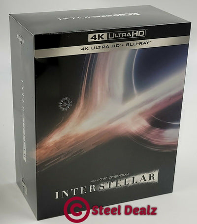 INTERSTELLAR [4K UHD + 2D] Blu-ray STEELBOOK BOXSET [MANTA LAB] 1-CLICK EDITION