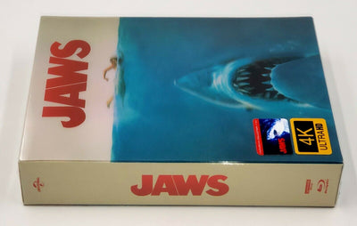 JAWS [4K UHD + 2D] Blu-ray STEELBOOK LENTICULAR [FILMARENA] <#048/600>