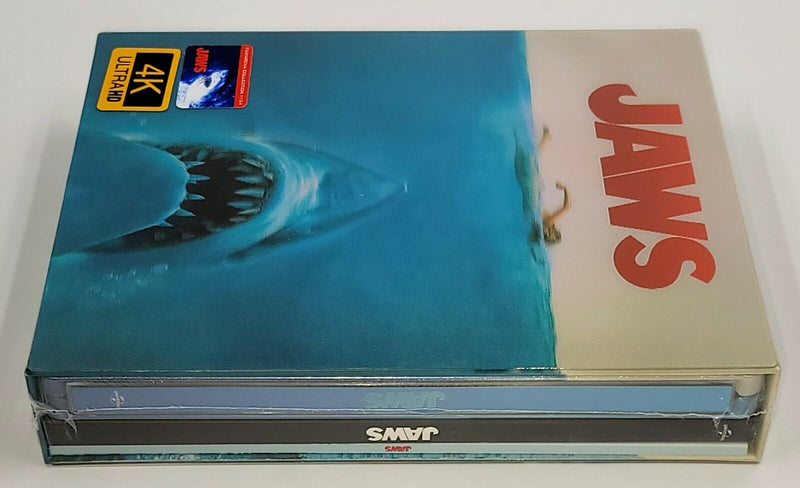 JAWS [4K UHD + 2D] Blu-ray STEELBOOK LENTICULAR [FILMARENA] <