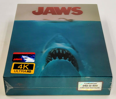 JAWS [4K UHD + 2D] Blu-ray STEELBOOK LENTICULAR [FILMARENA] <#048/600>