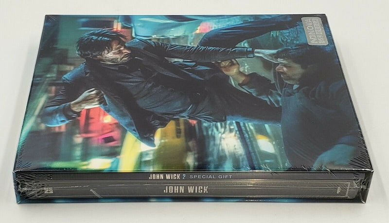 JOHN WICK 2 (4K UHD) Blu-ray STEELBOOK [NOVAMEDIA] FULLSLIP