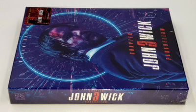 JOHN WICK 3 PARABELLUM 4K UHD Blu-ray STEELBOOK [NOVAMEDIA] FULLSLIP <LOW #049/1500>