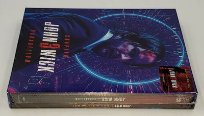 JOHN WICK 3 PARABELLUM 4K UHD Blu-ray STEELBOOK [NOVAMEDIA] FULLSLIP <LOW #049/1500>