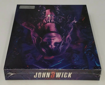 JOHN WICK 3 PARABELLUM 4K UHD Blu-ray STEELBOOK [NOVAMEDIA] FULLSLIP <LOW #049/1500>