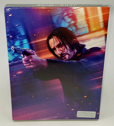 JOHN WICK 3 PARABELLUM [4K UHD Blu-ray] STEELBOOK [NOVAMEDIA] LENTICULAR <#0049/1500>