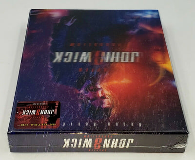 JOHN WICK 3 PARABELLUM [4K UHD Blu-ray] STEELBOOK [NOVAMEDIA] LENTICULAR <#0049/1500>