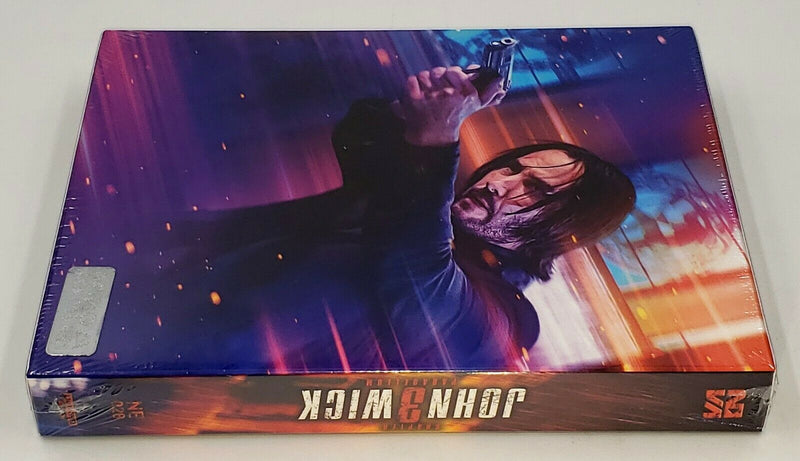 JOHN WICK 3 PARABELLUM [4K UHD Blu-ray] STEELBOOK [NOVAMEDIA] LENTICULAR <