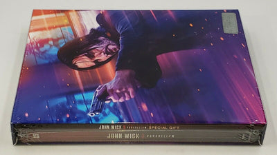 JOHN WICK 3 PARABELLUM [4K UHD Blu-ray] STEELBOOK [NOVAMEDIA] LENTICULAR <#0049/1500>