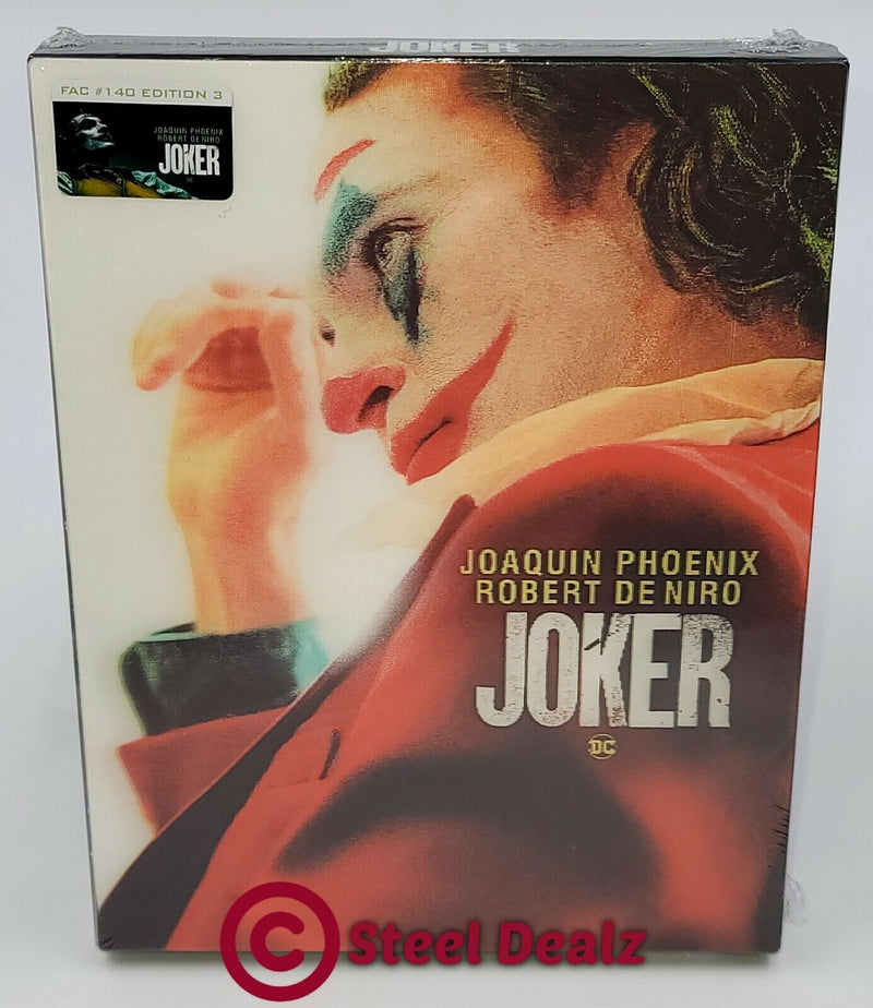 JOKER Blu-ray STEELBOOK [FILMARENA] DOUBLE LENTICULAR <