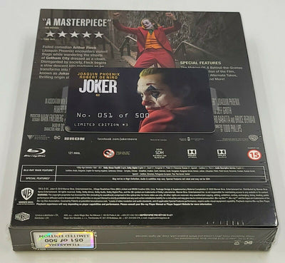 JOKER Blu-ray STEELBOOK [FILMARENA] DOUBLE LENTICULAR <#051/500>