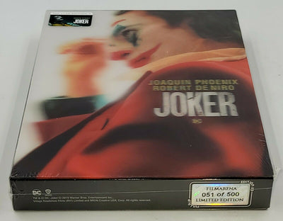 JOKER Blu-ray STEELBOOK [FILMARENA] DOUBLE LENTICULAR <#051/500>