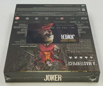 JOKER Blu-ray STEELBOOK [FILMARENA] DOUBLE LENTICULAR <#051/500>