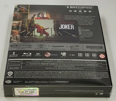 JOKER [4K UHD + 2D] Blu-ray STEELBOOK [FILMARENA] FULLSLIP EDITION <LOW #051/500>