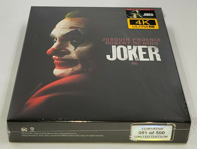 JOKER [4K UHD + 2D] Blu-ray STEELBOOK [FILMARENA] FULLSLIP EDITION <LOW #051/500>