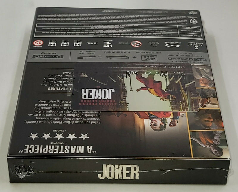 JOKER [4K UHD + 2D] Blu-ray STEELBOOK [FILMARENA] FULLSLIP EDITION <LOW 