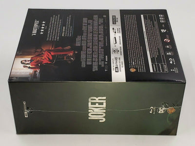 JOKER [4K UHD + 2D] Blu-ray STEELBOOK BOXSET [MANTA LAB] 1-CLICK EDITION <LOW #017/500>