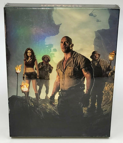 JUMANJI WELCOME TO THE JUNGLE [2D + 3D] Blu-ray STEELBOOK [HDZETA] <LOW #007/300>