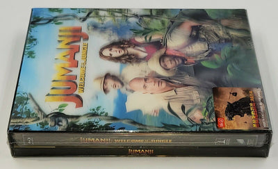 JUMANJI WELCOME TO THE JUNGLE [2D + 3D] Blu-ray STEELBOOK [HDZETA] <LOW #007/300>